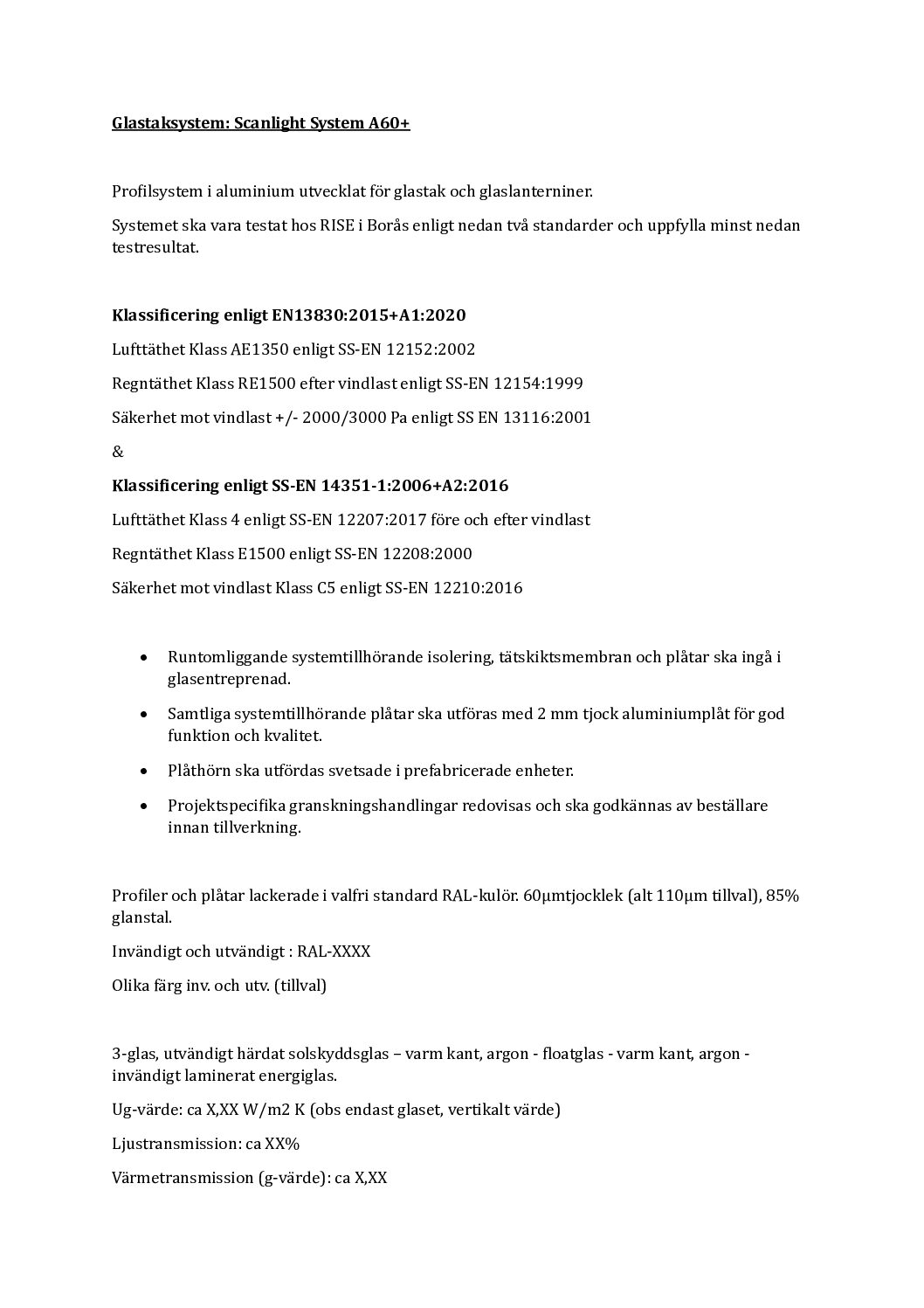 Beskrivningstext System A60 pdf