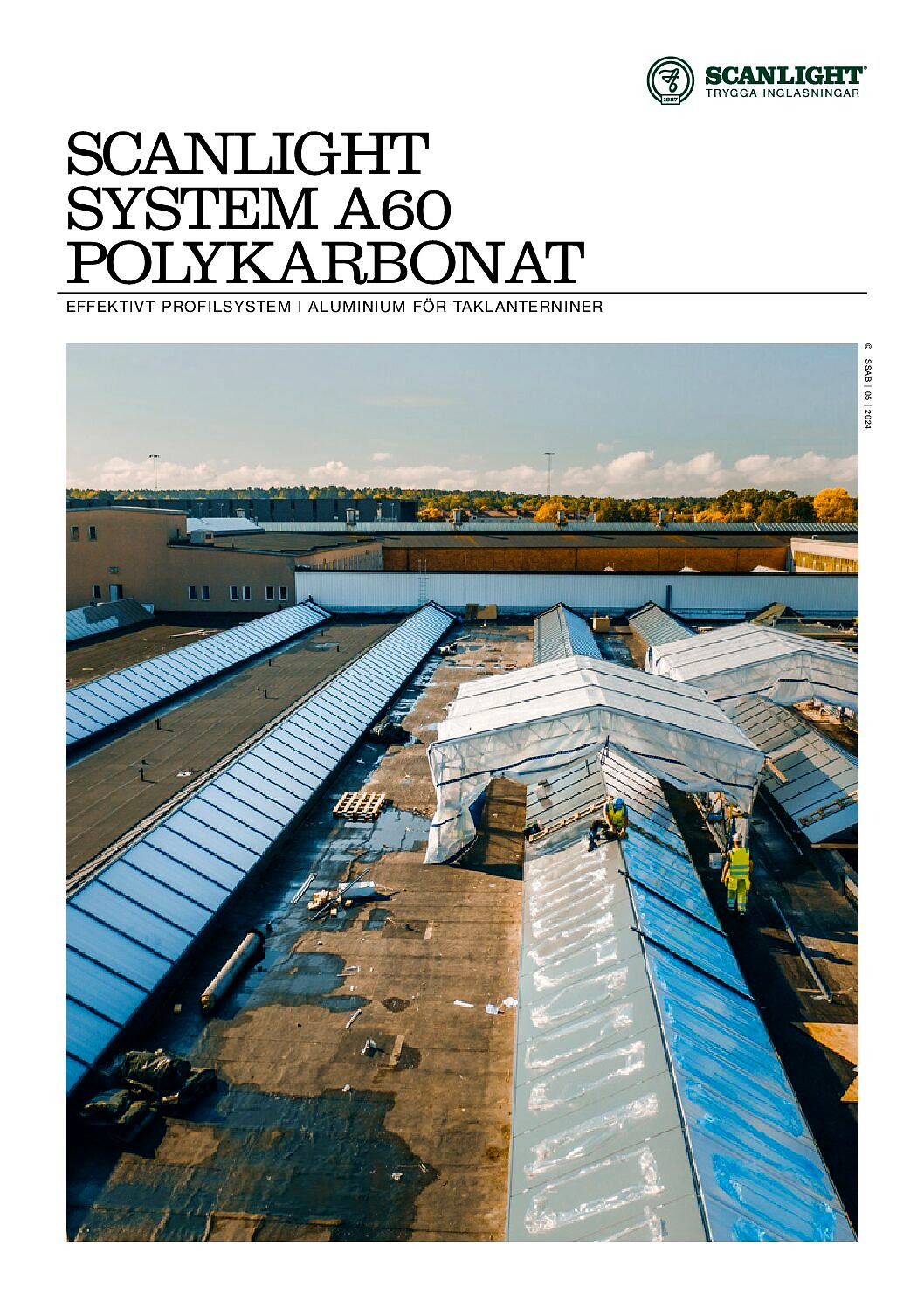Glastak och Lanterniner 16 SCANLIGHT SYSTEM A60 Polykarbonat pdf