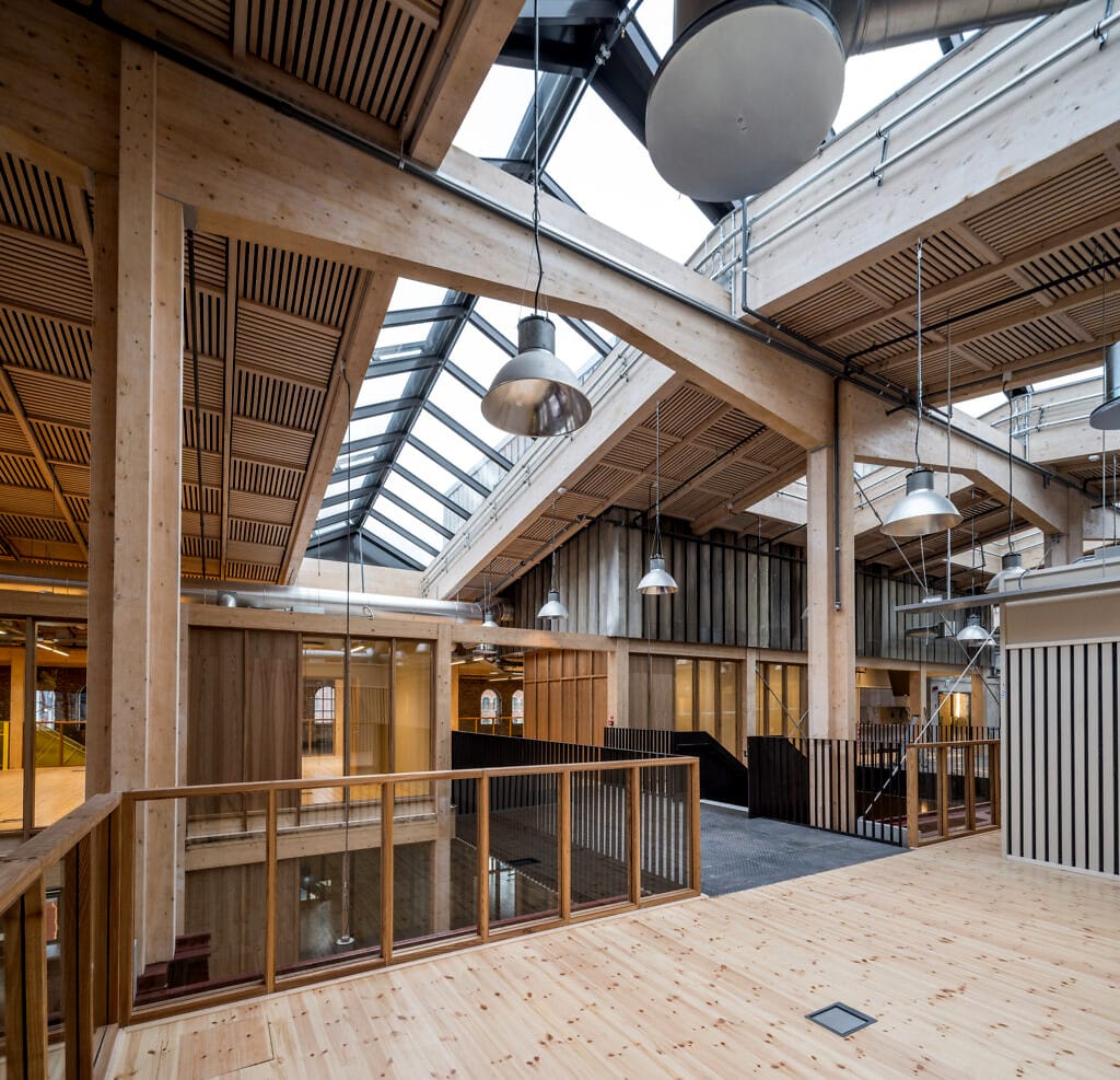 GJUTERIET, VARVSSTADEN I MALMÖ 2 Scanlight System A60 Glas Gjuteriet 2